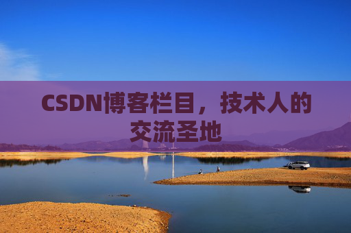 CSDN博客栏目，技术人的交流圣地